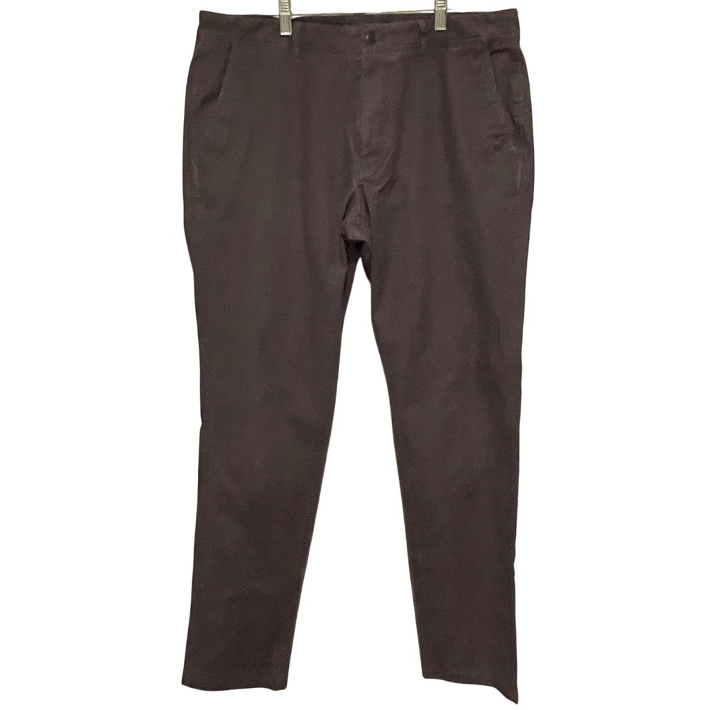 Bonobos Mens Athletic Fit Chinos Dark Grey Charcoal Pants 35x34